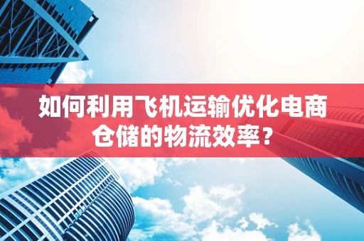 如何利用飞机运输优化电商仓储的物流效率？