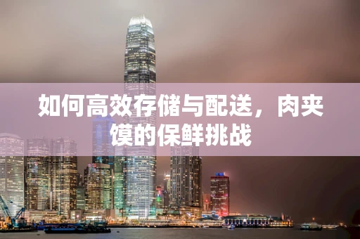 如何高效存储与配送，肉夹馍的保鲜挑战