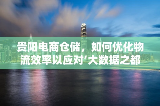 贵阳电商仓储，如何优化物流效率以应对‘大数据之都’的挑战？