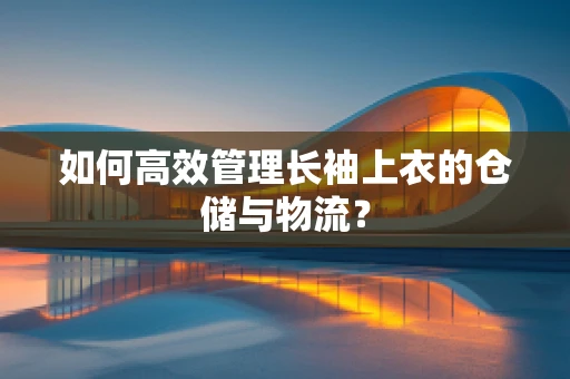 如何高效管理长袖上衣的仓储与物流？
