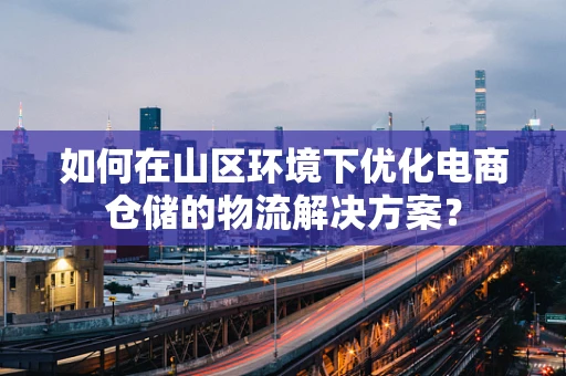 如何在山区环境下优化电商仓储的物流解决方案？