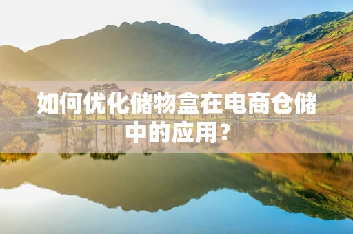 如何优化储物盒在电商仓储中的应用？