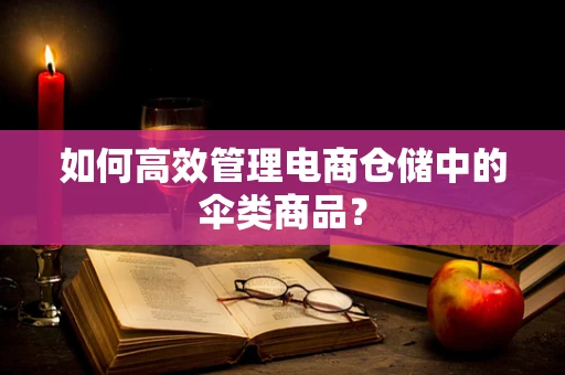 如何高效管理电商仓储中的伞类商品？