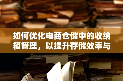 如何优化电商仓储中的收纳箱管理，以提升存储效率与商品保护？