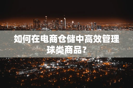 如何在电商仓储中高效管理球类商品？