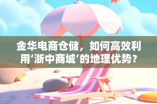 金华电商仓储，如何高效利用‘浙中商城’的地理优势？