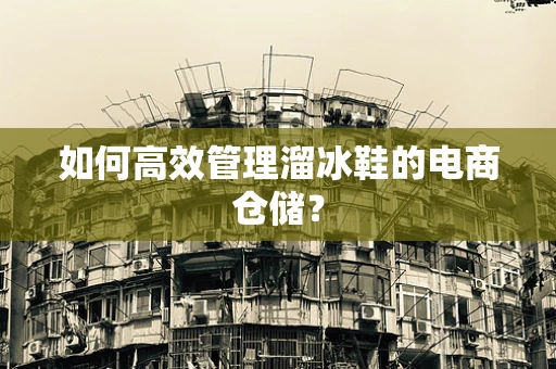 如何高效管理溜冰鞋的电商仓储？