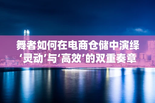 舞者如何在电商仓储中演绎‘灵动’与‘高效’的双重奏章？