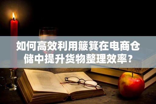 如何高效利用簸箕在电商仓储中提升货物整理效率？