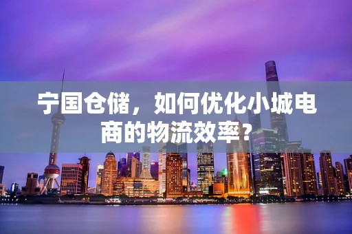 宁国仓储，如何优化小城电商的物流效率？
