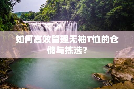 如何高效管理无袖T恤的仓储与拣选？