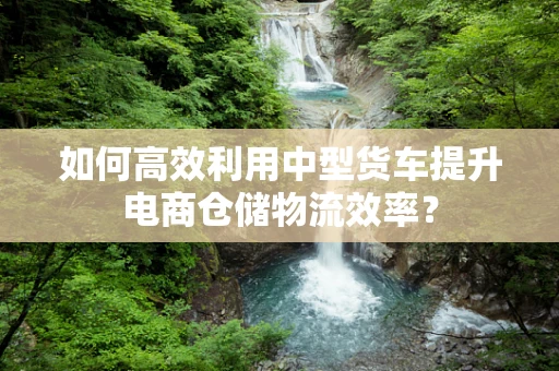 如何高效利用中型货车提升电商仓储物流效率？