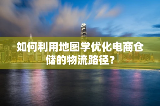 如何利用地图学优化电商仓储的物流路径？