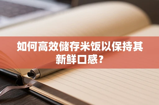 如何高效储存米饭以保持其新鲜口感？