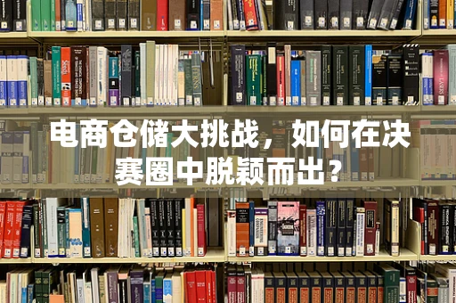 电商仓储大挑战，如何在决赛圈中脱颖而出？