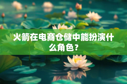 火箭在电商仓储中能扮演什么角色？