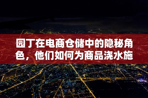 园丁在电商仓储中的隐秘角色，他们如何为商品浇水施肥？