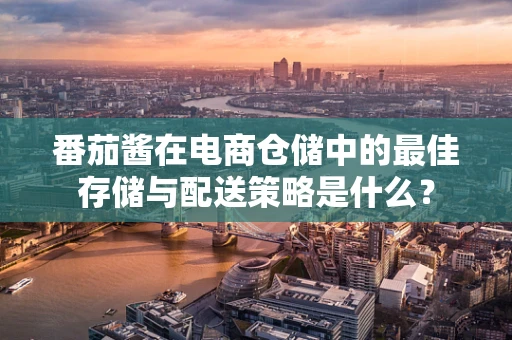 番茄酱在电商仓储中的最佳存储与配送策略是什么？