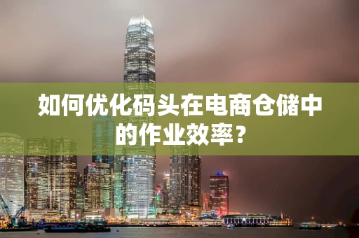 如何优化码头在电商仓储中的作业效率？