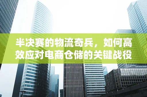 半决赛的物流奇兵，如何高效应对电商仓储的关键战役？