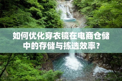 如何优化穿衣镜在电商仓储中的存储与拣选效率？