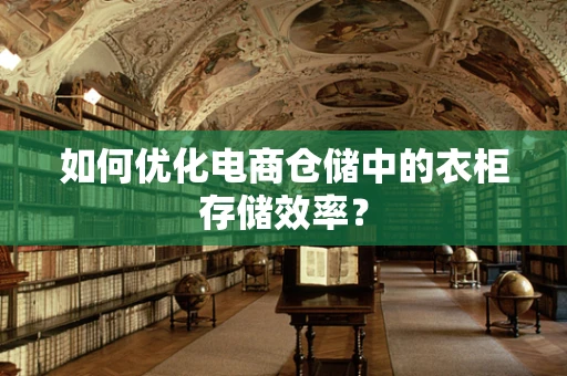 如何优化电商仓储中的衣柜存储效率？
