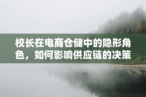 校长在电商仓储中的隐形角色，如何影响供应链的决策与执行？