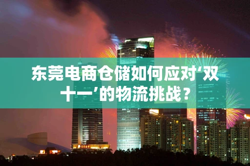 东莞电商仓储如何应对‘双十一’的物流挑战？