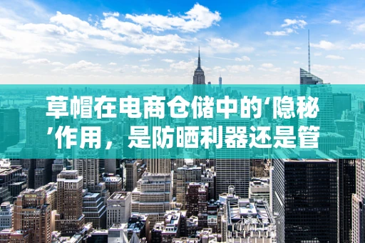草帽在电商仓储中的‘隐秘’作用，是防晒利器还是管理工具？