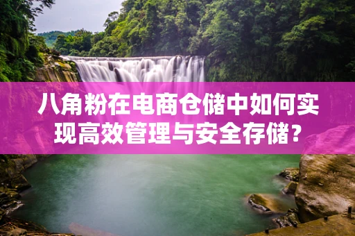 八角粉在电商仓储中如何实现高效管理与安全存储？