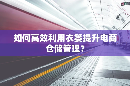 如何高效利用衣篓提升电商仓储管理？