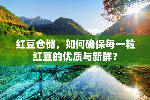 红豆仓储，如何确保每一粒红豆的优质与新鲜？