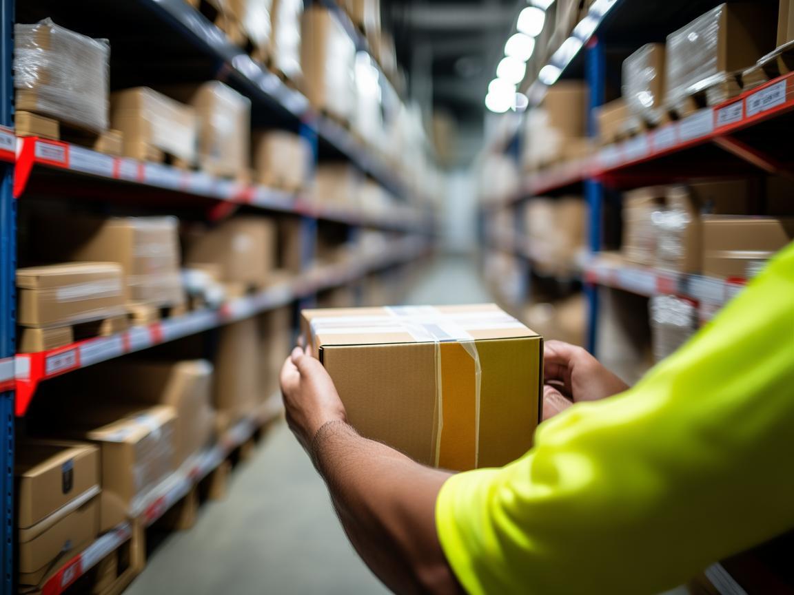 骨折后，如何安全地处理电商仓储中的商品？