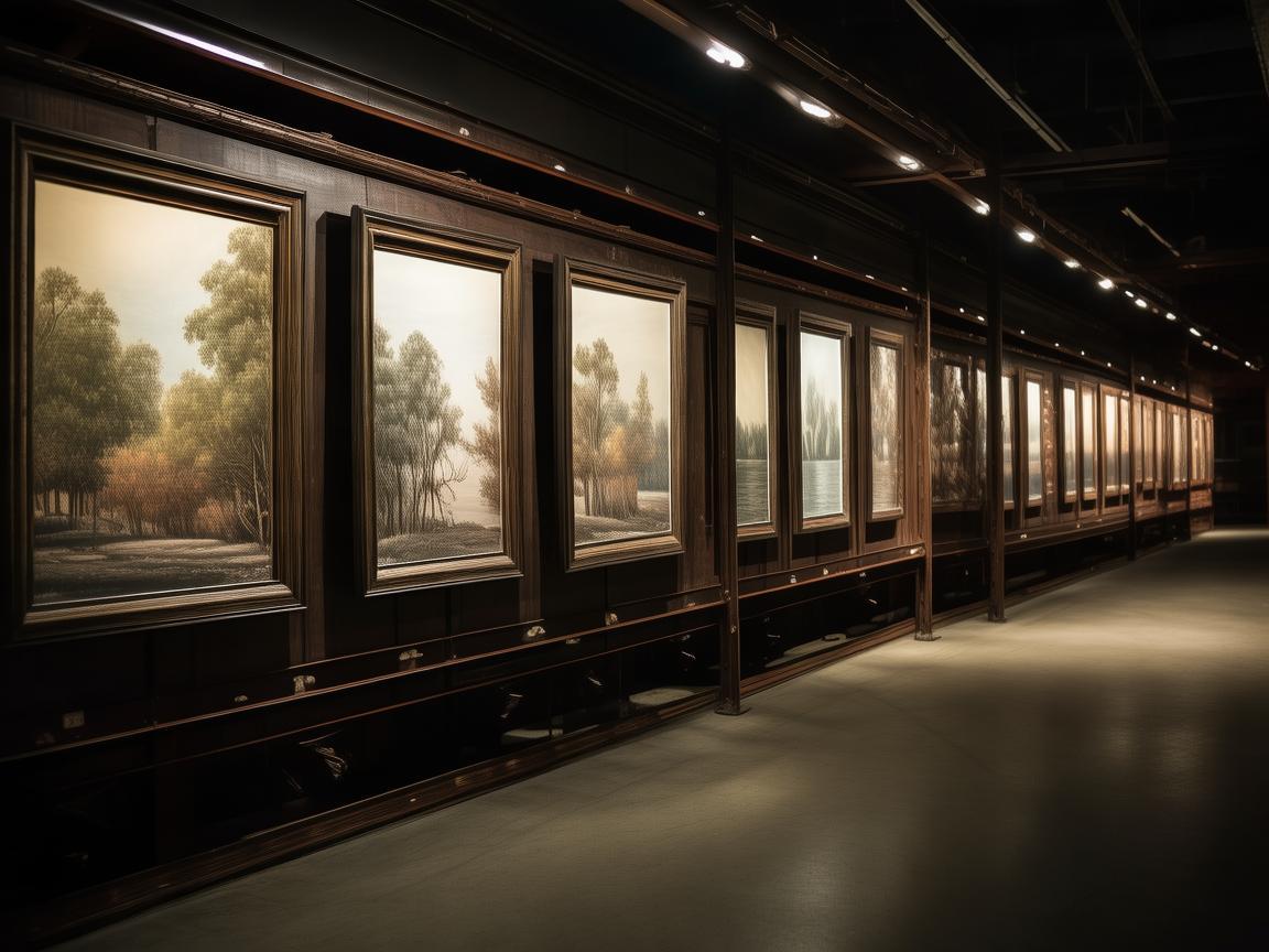 画廊画框,如何确保艺术品在仓储中的安全与美感并存? 画廊画框,如何确保艺术品在仓储中的安全与美感并存?