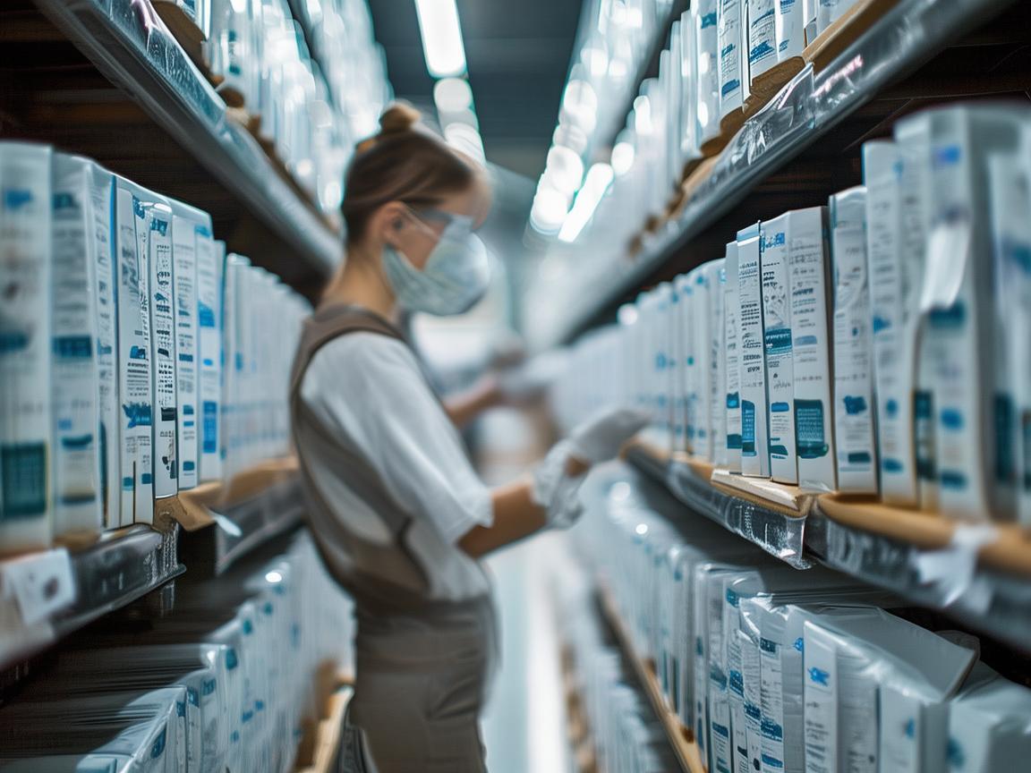 电商仓储中，如何安全处理易过敏商品如荨麻疹患者所需的护肤品？