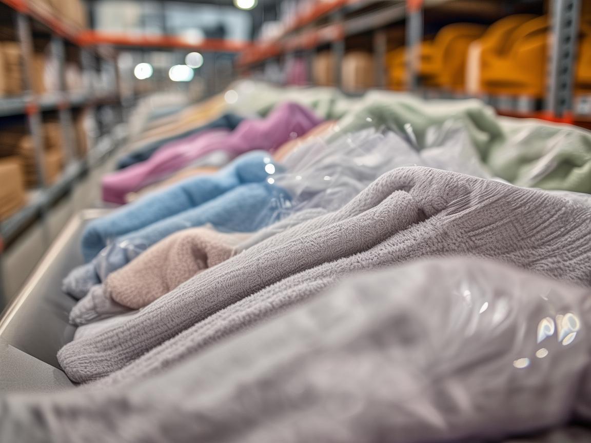 浴袍在电商仓储中，如何确保顾客收到的每一件都是温暖如初？