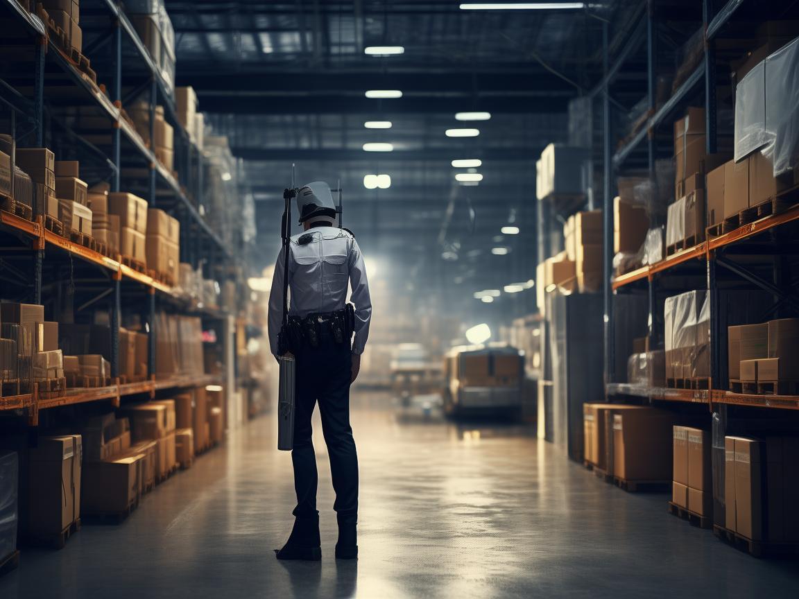 警察巡查，电商仓储安全如何‘警’上加‘警’？